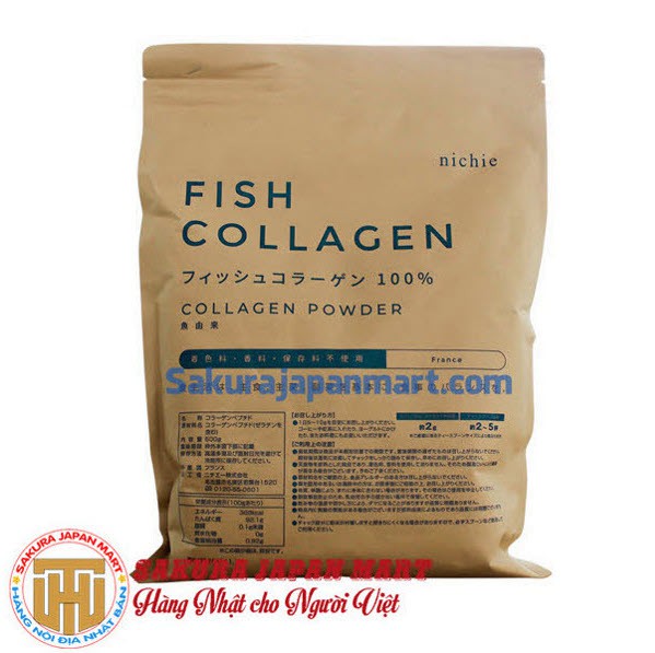 Bột Collagen Fish 100% Kirei 500g